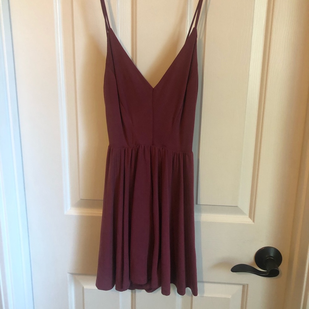 Urban Outfitters Silence + Noice Maroon Romper